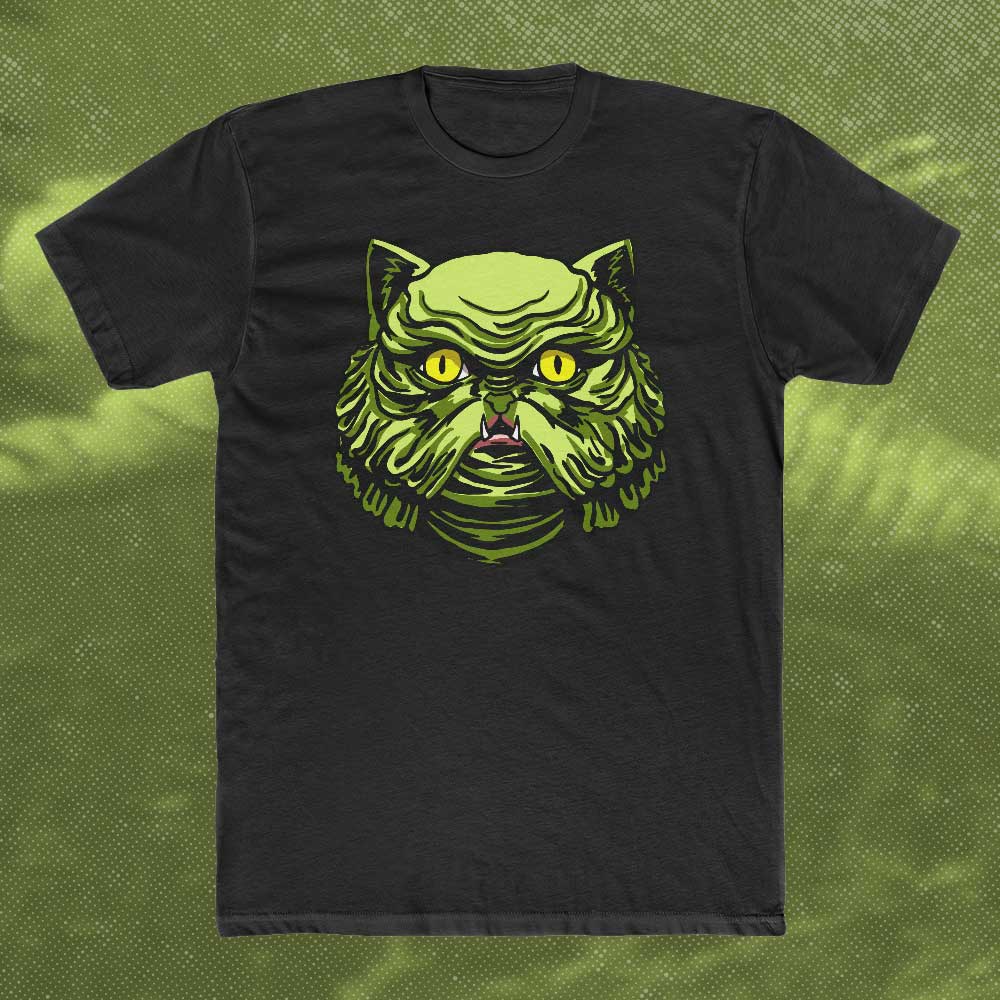 Classic Monsters: The Creature from the Cat Lagoon Tee - Unisex
