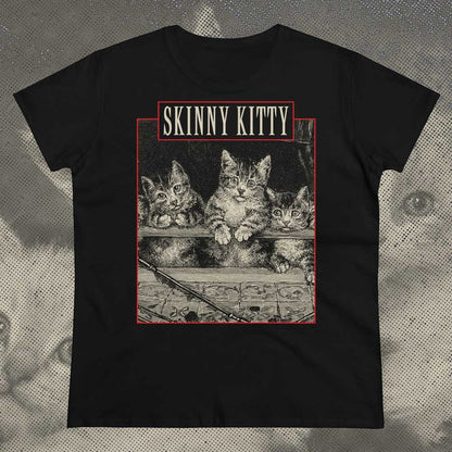 Skinny Kitty: Dig Kit Tee - Womens