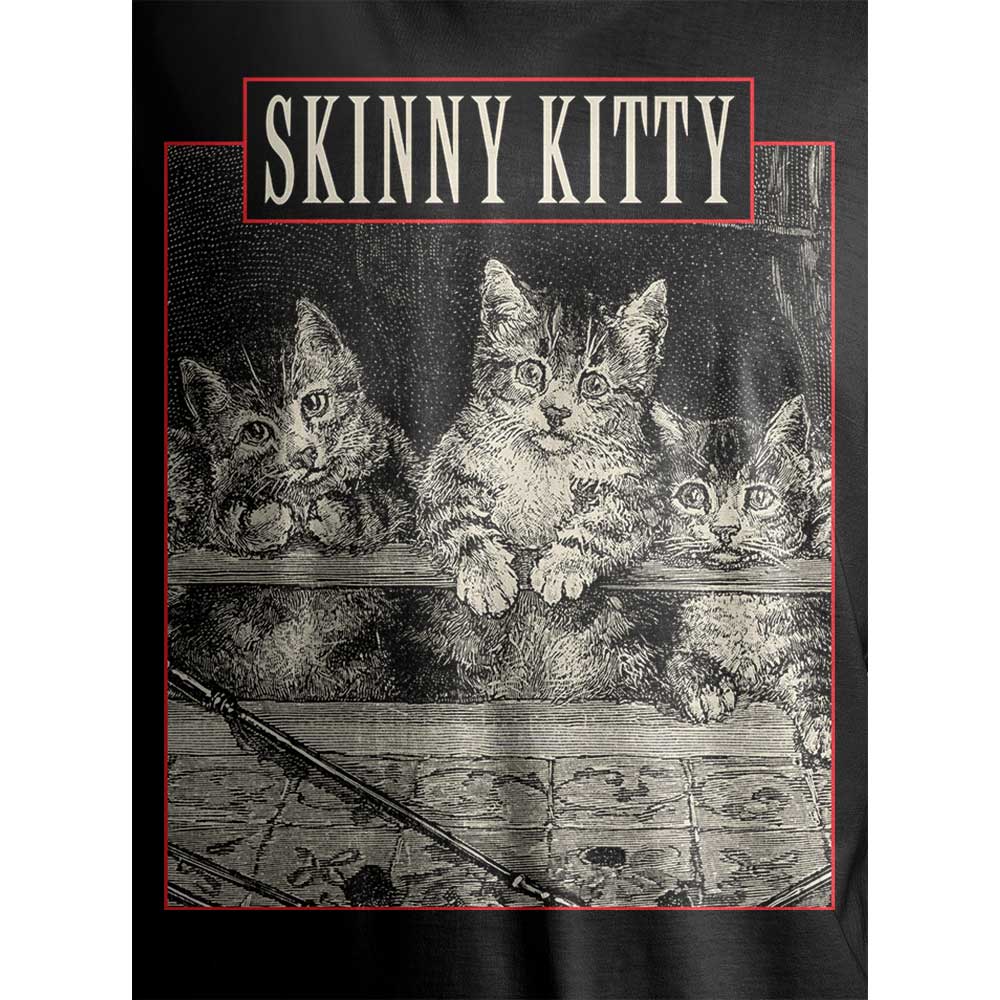 Skinny Kitty: Dig Kit Tee - Womens