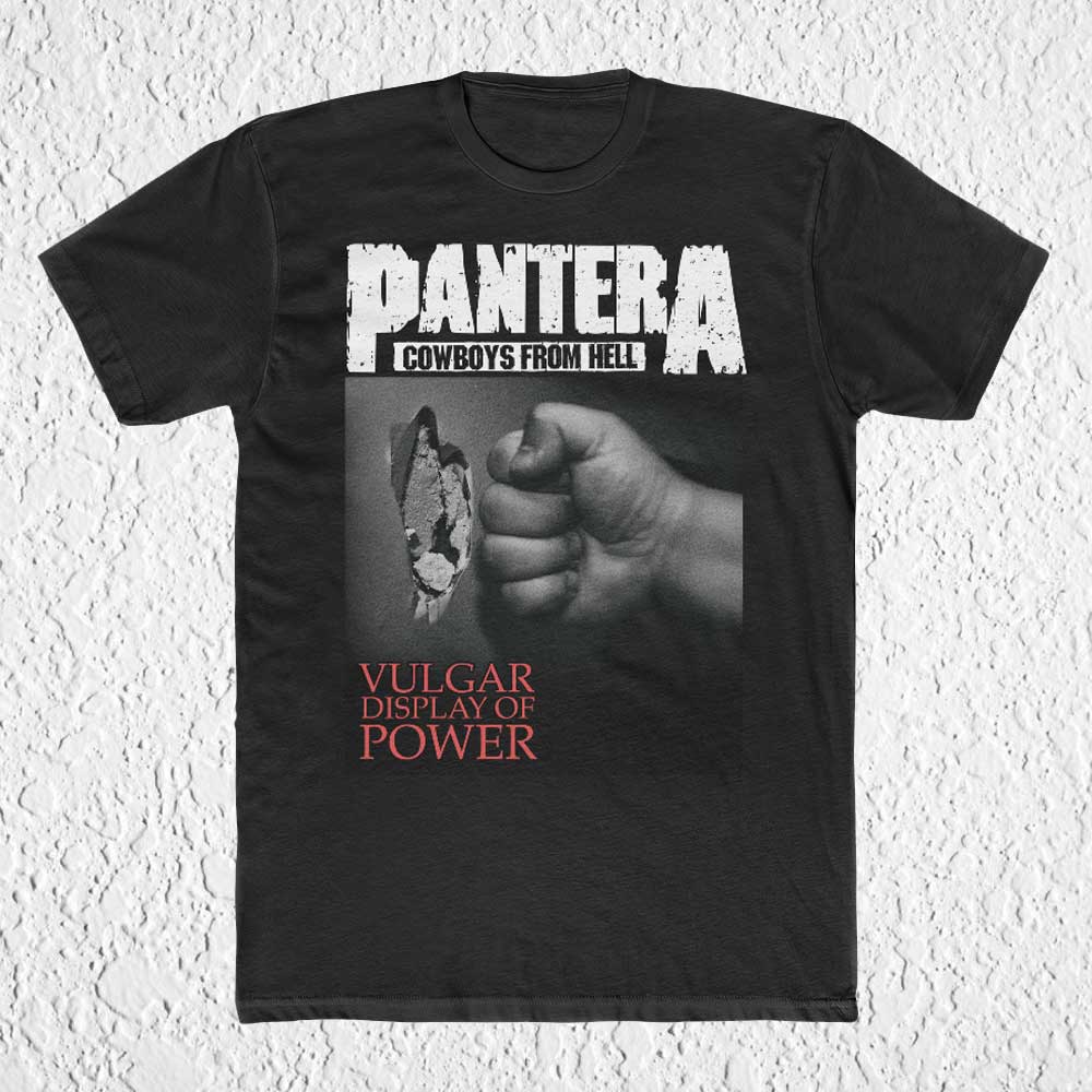 P A N T E R A "Punching Holes in Drywall" Tee - Unisex