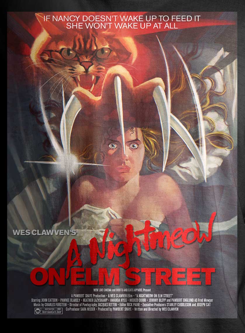 A Nightmeow on Elm Street Tee - Unisex
