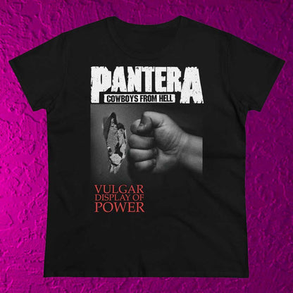 P A N T E R A "Punching Holes in Drywall" Tee - Womens